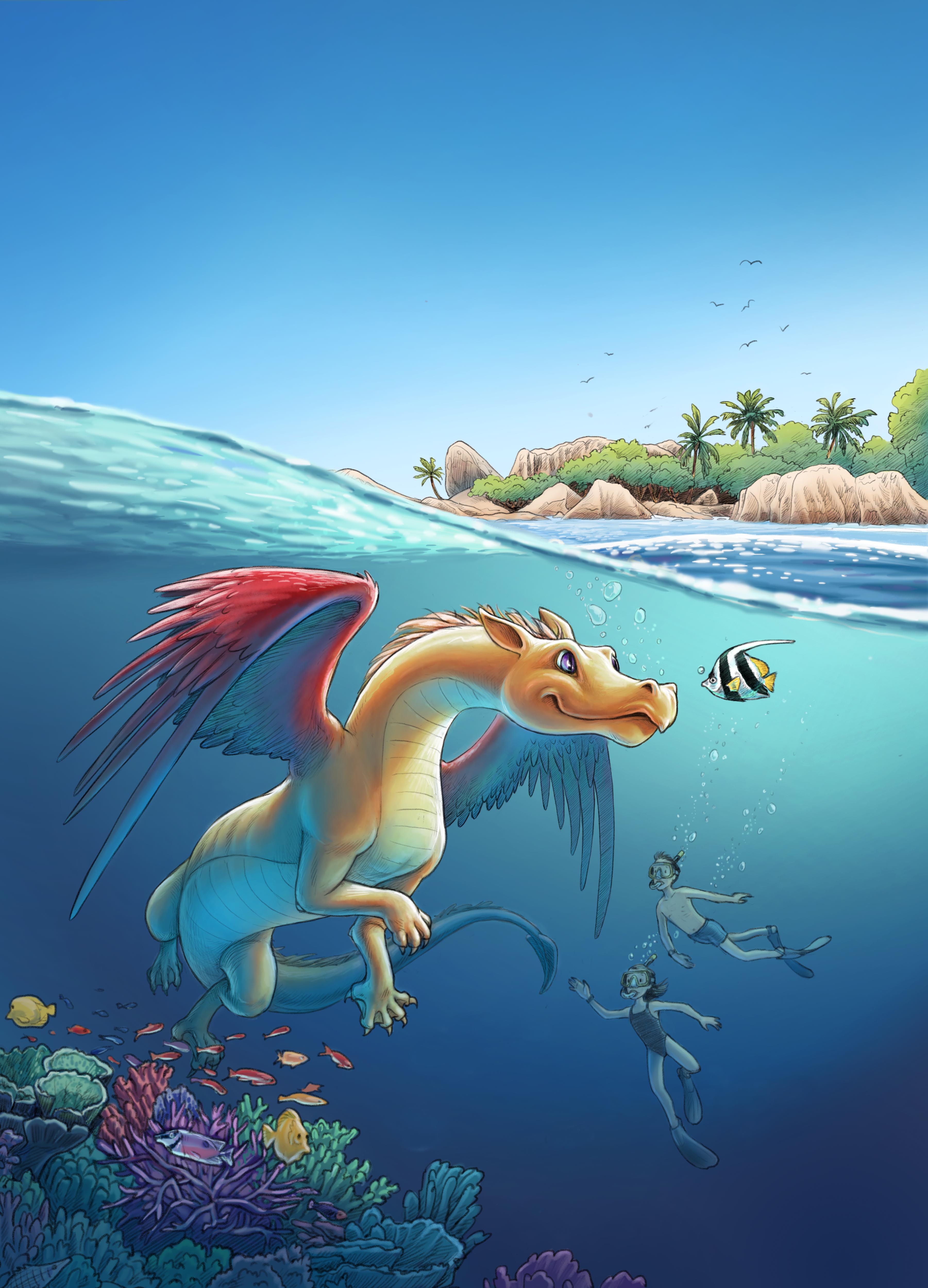 Le retour des dragons - L'île aux requins